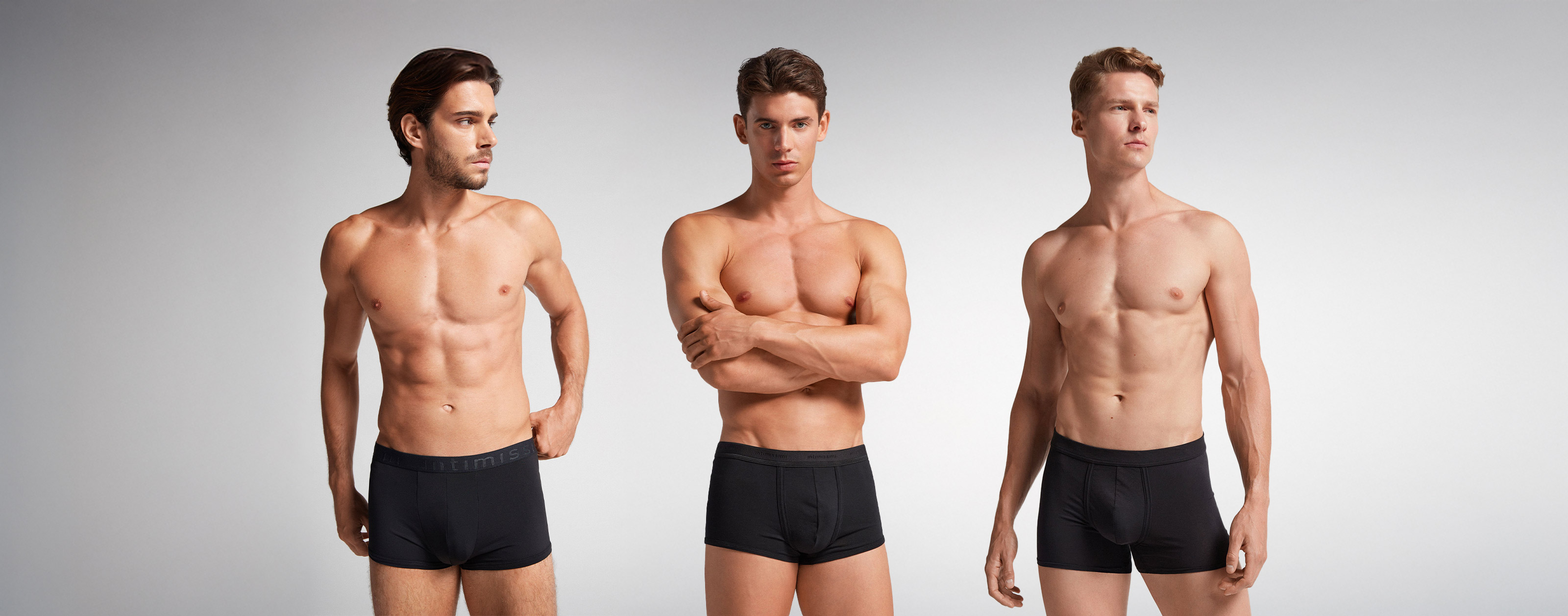 Oudrspo Slip Boxer Intimo Da Uomo A Pois Rossi E Bianchi Con Elastico - Foto 9